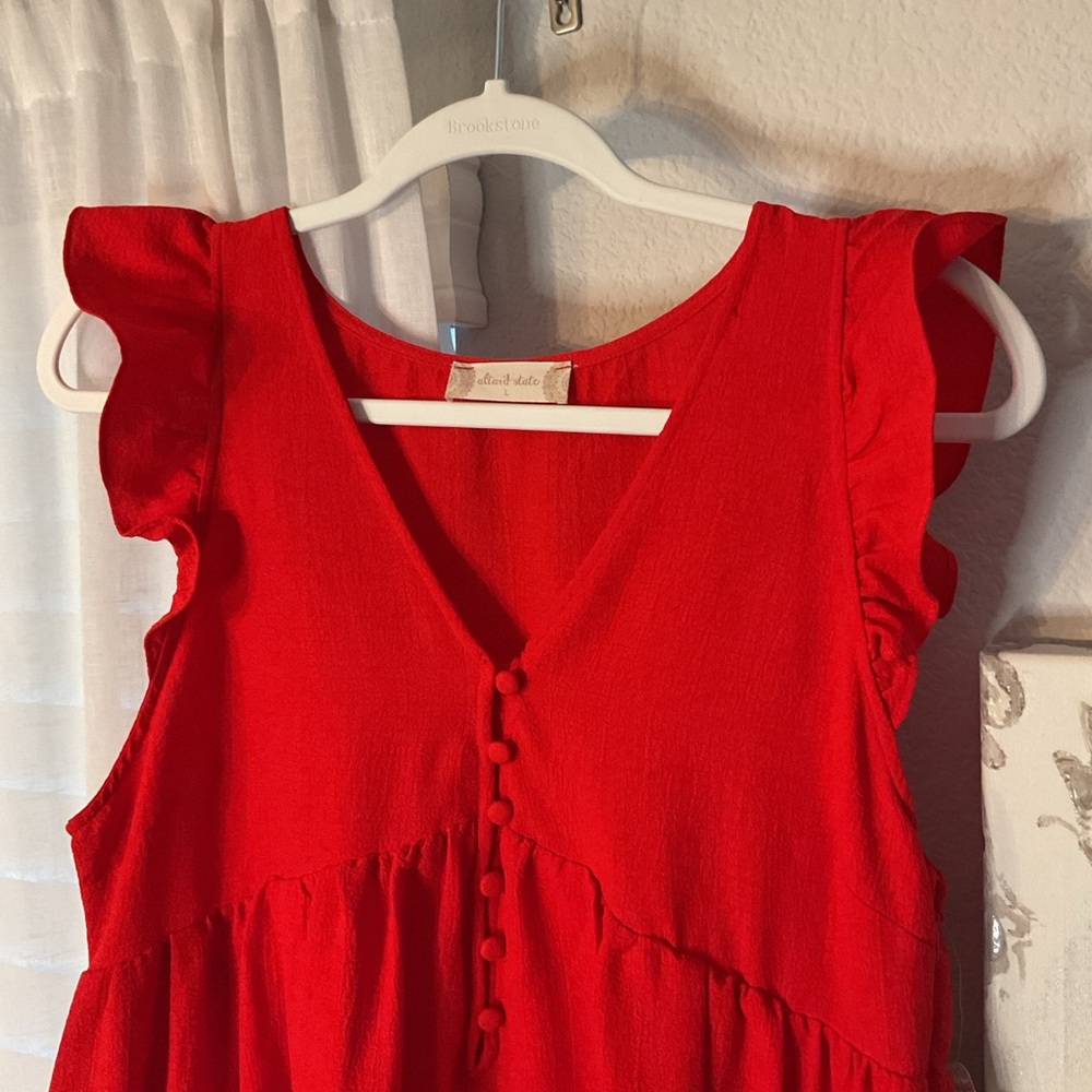Altar’d State Red Dress - Picture 2 of 8